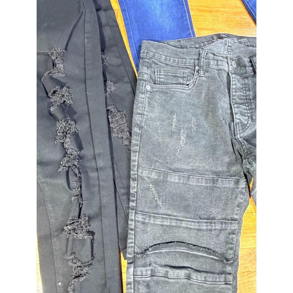 Lot of 5 Women’s & Men’s Skinny Jeans – New With Tags + Zara Man Size 34 - Picture 3 of 5